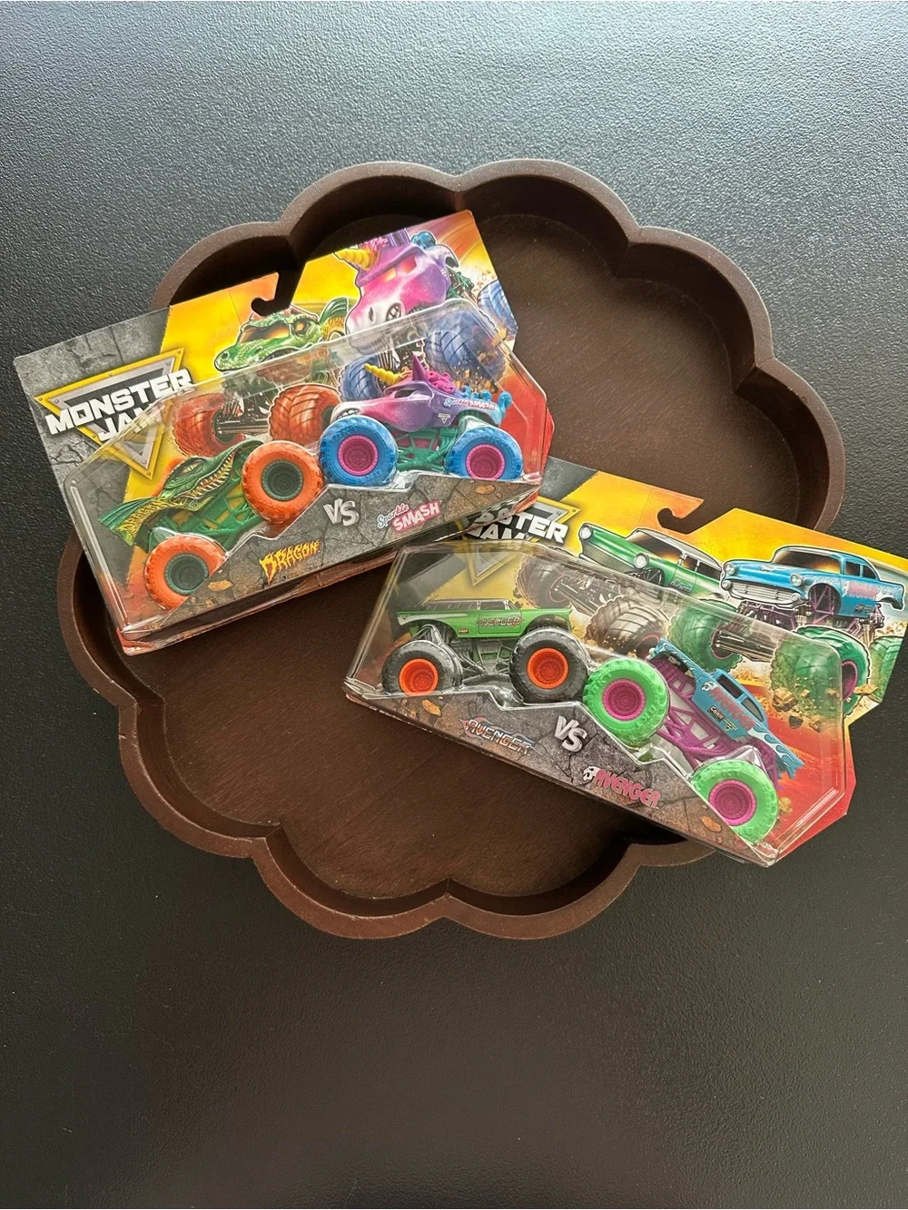 Monster Jam 2-Pack Monster Trucks Bundle of 4